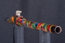 Boxelder Burl Native American Flute, Minor, High D-5, #U2E (4)